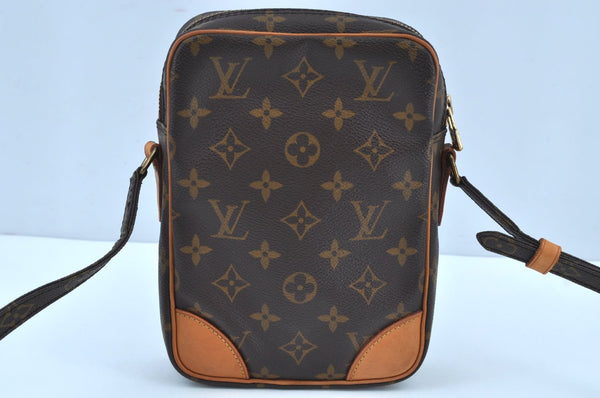 Authentic Louis Vuitton Monogram Danube Shoulder Cross Body Bag M45266 LV K2949