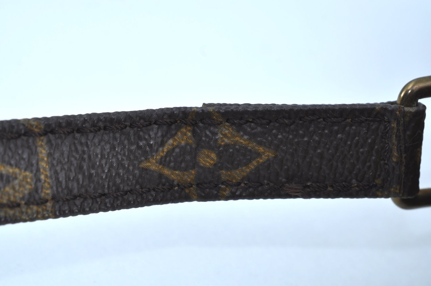 Authentic Louis Vuitton Monogram Danube Shoulder Cross Body Bag M45266 LV K2949