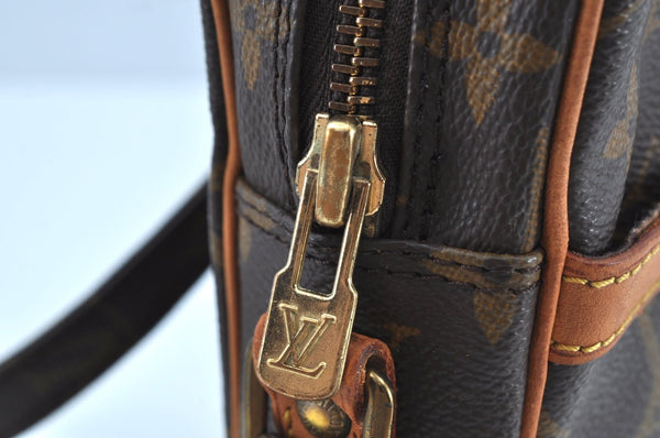 Authentic Louis Vuitton Monogram Danube Shoulder Cross Body Bag M45266 LV K2949