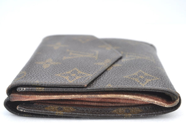 Authentic Louis Vuitton Monogram Porte Monnaie Billets Wallet M61660 LV K2969