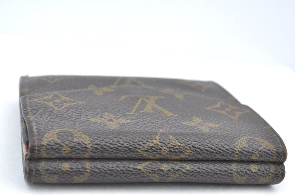 Authentic Louis Vuitton Monogram Porte Monnaie Billets Wallet M61660 LV K2969