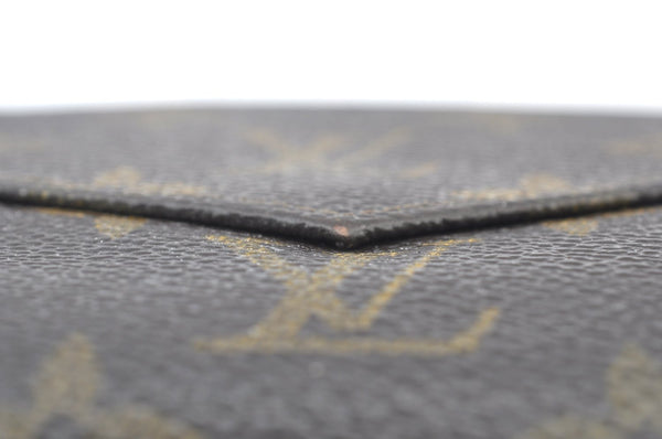 Authentic Louis Vuitton Monogram Porte Monnaie Billets Wallet M61660 LV K2969