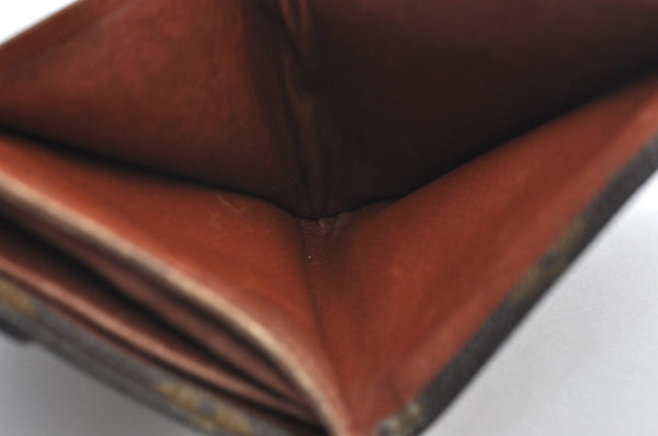 Authentic Louis Vuitton Monogram Porte Monnaie Billets Wallet M61660 LV K2969