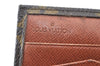 Authentic Louis Vuitton Monogram Porte Monnaie Billets Wallet M61660 LV K2969