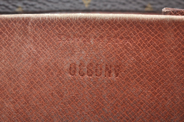 Authentic Louis Vuitton Monogram Porte Monnaie Billets Wallet M61660 LV K2969