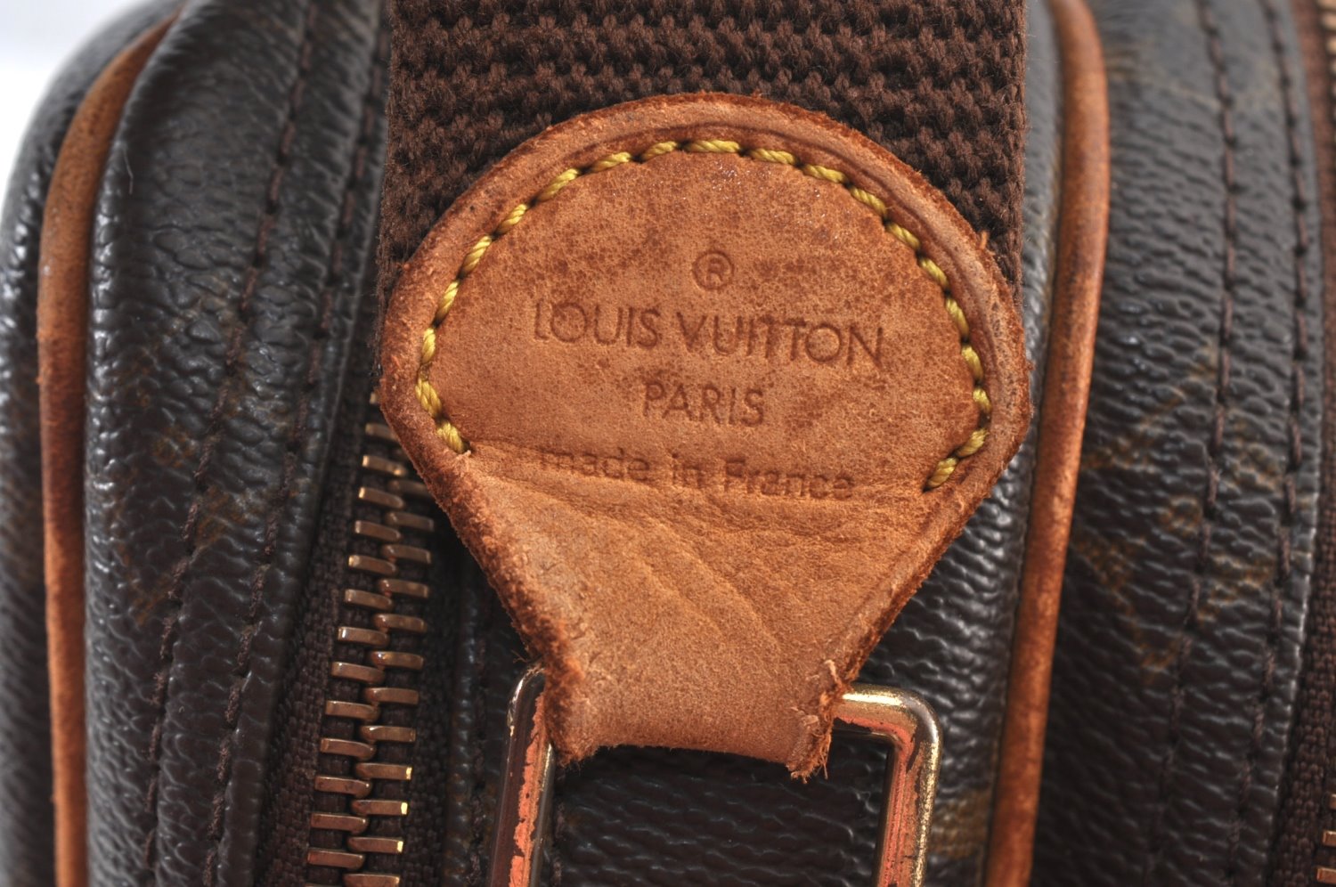 Authentic Louis Vuitton Monogram Reporter PM Shoulder Cross Bag M45254 LV K3012