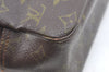 Auth Louis Vuitton Monogram Trousse Toilette 28 Clutch Hand Bag Old Model K3077