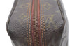 Auth Louis Vuitton Monogram Trousse Toilette 28 Clutch Hand Bag Old Model K3077