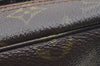 Auth Louis Vuitton Monogram Trousse Toilette 28 Clutch Hand Bag Old Model K3077