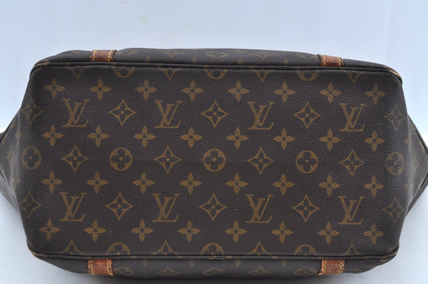 Authentic Louis Vuitton Monogram Sac Shopping GM Tote Bag M51110 LV K3202