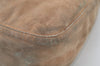 Authentic FENDI Vintage Shoulder Cross Body Bag Suede Leather Beige K3498