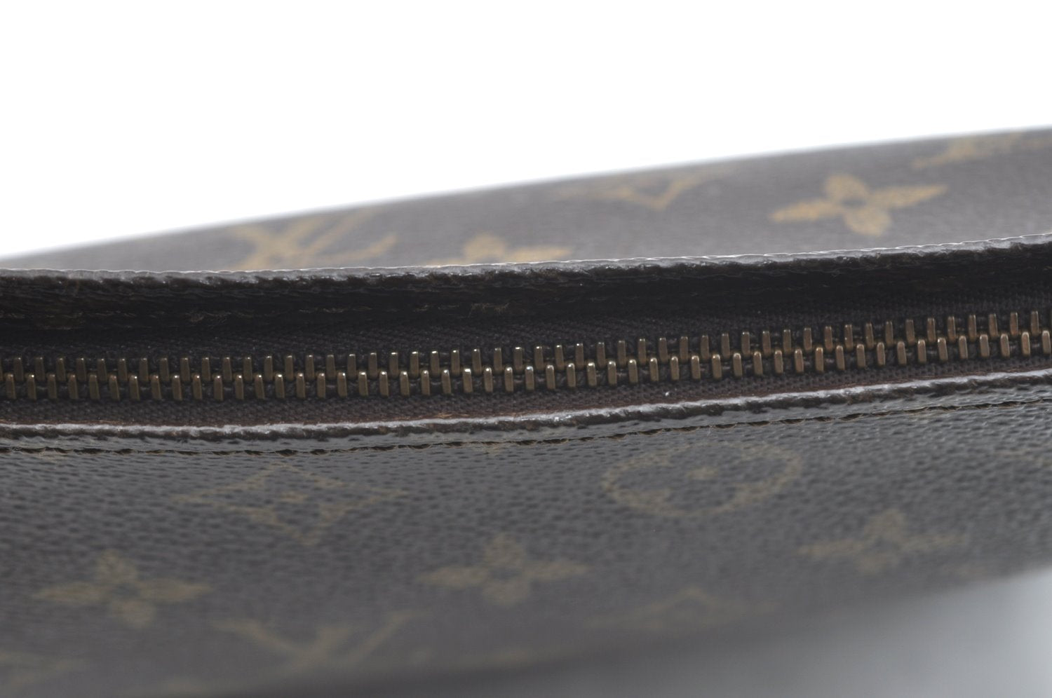 Auth Louis Vuitton Monogram Poche Toilette 26 Cosmetics Pouch Old Model LV K3656