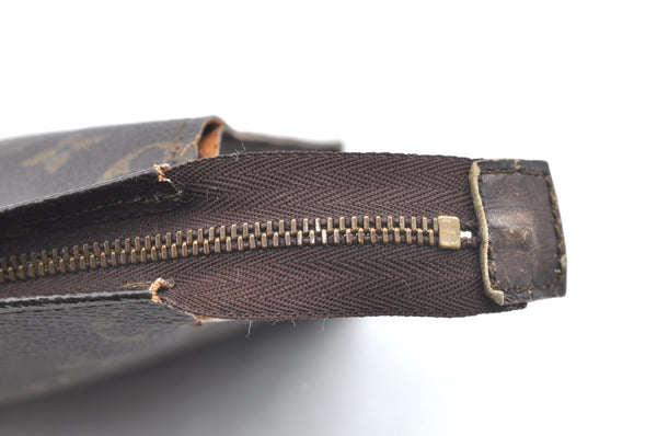 Auth Louis Vuitton Monogram Poche Toilette 26 Cosmetics Pouch Old Model LV K3656