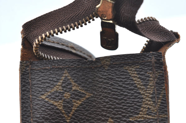 Auth Louis Vuitton Monogram Poche Toilette 26 Cosmetics Pouch Old Model LV K3656
