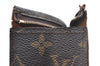 Auth Louis Vuitton Monogram Poche Toilette 26 Cosmetics Pouch Old Model LV K3656