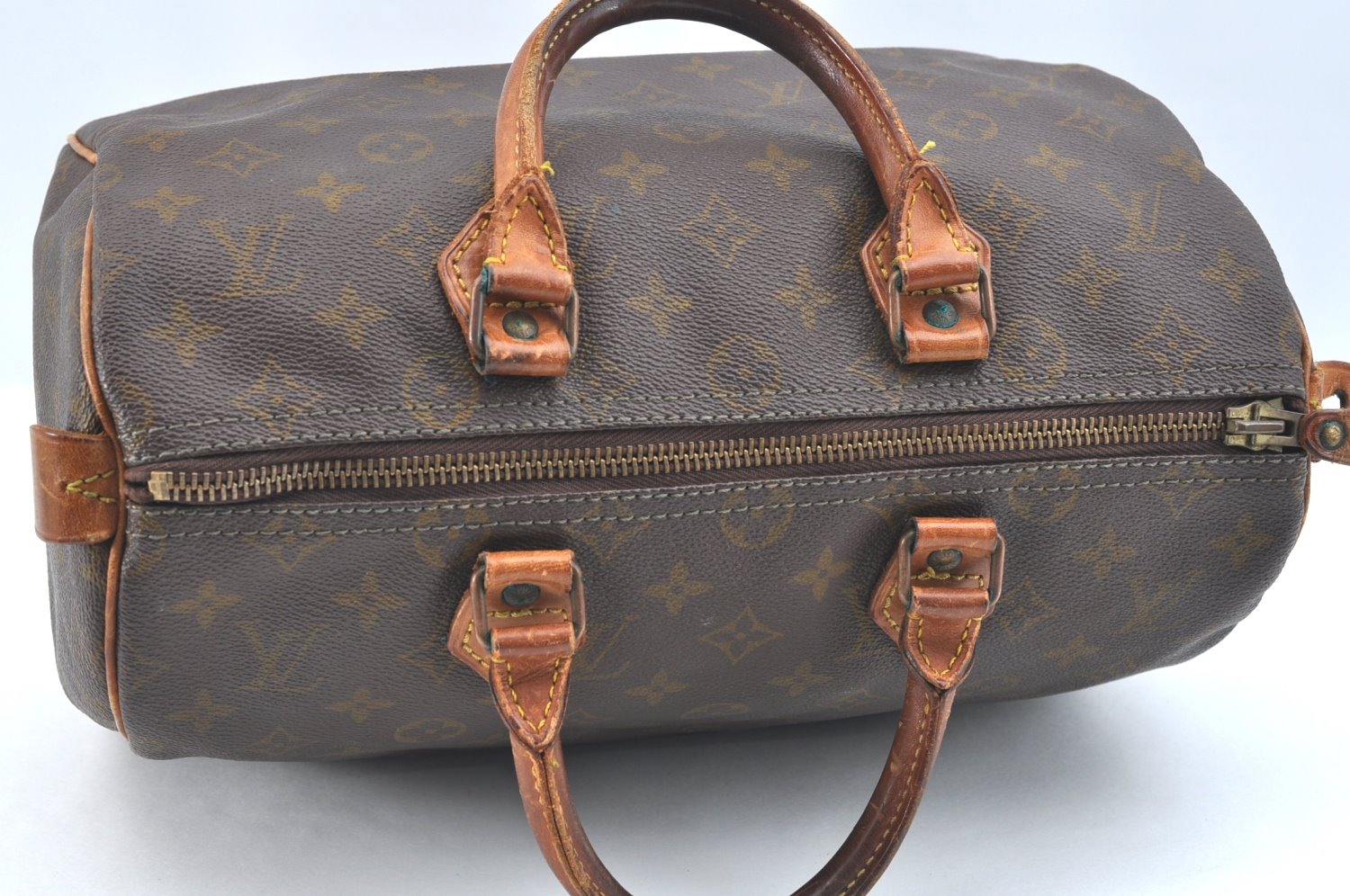 Authentic Louis Vuitton Monogram Speedy 30 Hand Boston Bag Old Model LV K3663