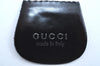 Authentic GUCCI Bamboo 2Way Shoulder Hand Bag Purse Nylon Leather Black K3713