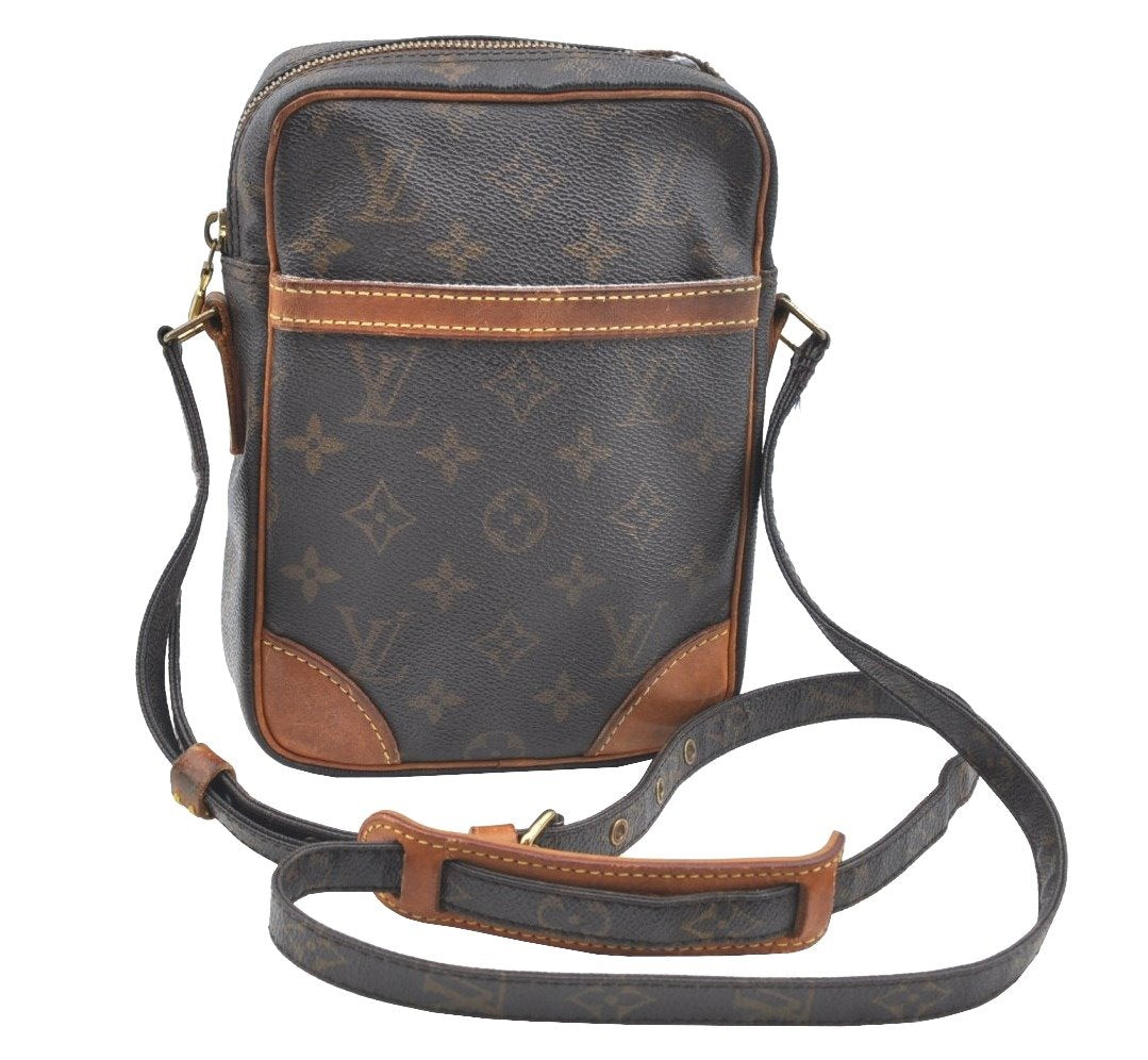 Authentic Louis Vuitton Monogram Danube Shoulder Cross Body Bag M45266 LV K3875