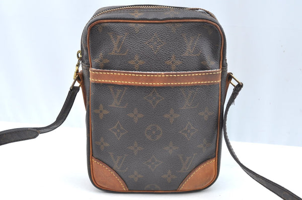 Authentic Louis Vuitton Monogram Danube Shoulder Cross Body Bag M45266 LV K3875