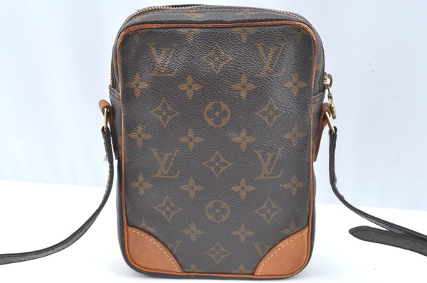 Authentic Louis Vuitton Monogram Danube Shoulder Cross Body Bag M45266 LV K3875