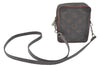 Auth Louis Vuitton Monogram Mini Poche Danube Shoulder Cross Bag Old Model K3886