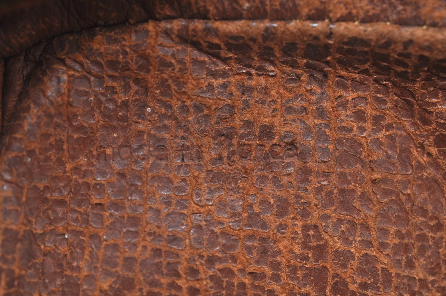 Auth Louis Vuitton Monogram Mini Poche Danube Shoulder Cross Bag Old Model K3886