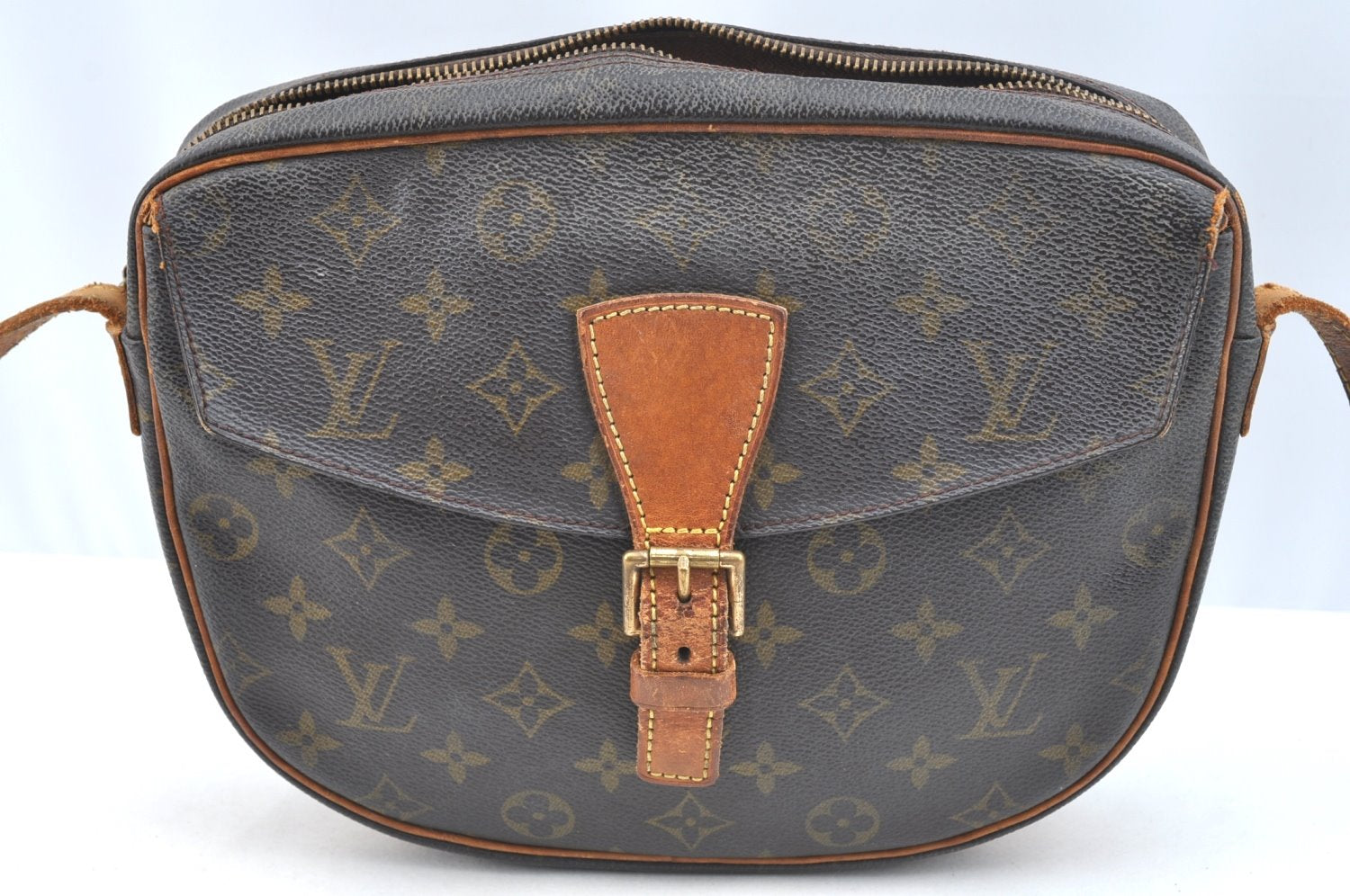 Auth Louis Vuitton Monogram Jeune Fille GM M51225 Shoulder Cross Bag Junk K3963