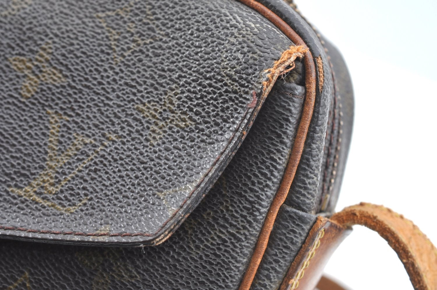 Auth Louis Vuitton Monogram Jeune Fille GM M51225 Shoulder Cross Bag Junk K3963