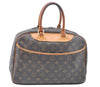 Authentic Louis Vuitton Monogram Deauville Hand Bag M47270 LV K3969