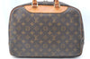 Authentic Louis Vuitton Monogram Deauville Hand Bag M47270 LV K3969