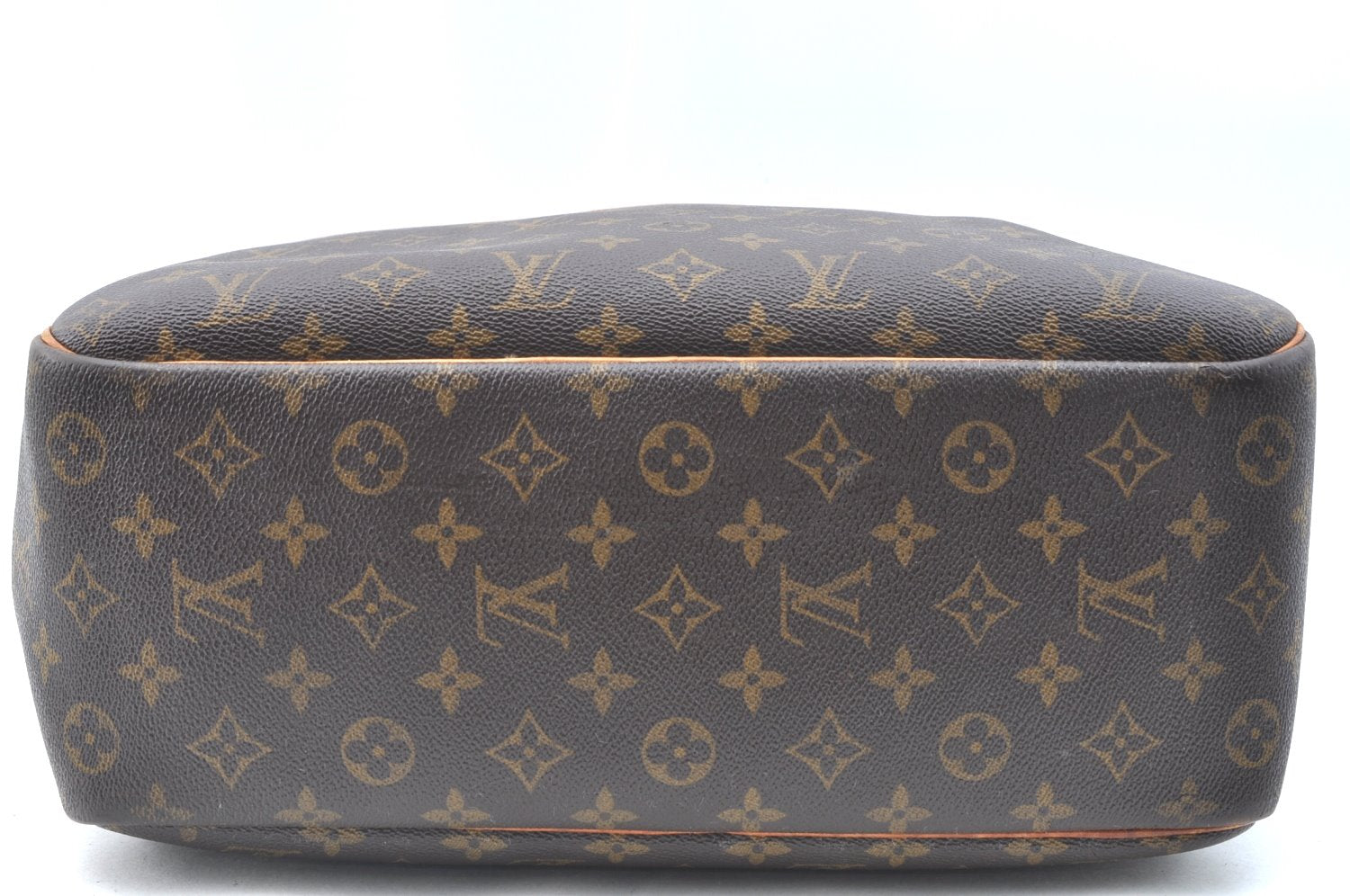 Authentic Louis Vuitton Monogram Deauville Hand Bag M47270 LV K3969