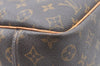 Authentic Louis Vuitton Monogram Deauville Hand Bag M47270 LV K3969