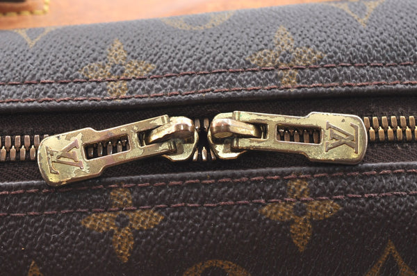 Authentic Louis Vuitton Monogram Deauville Hand Bag M47270 LV K3969