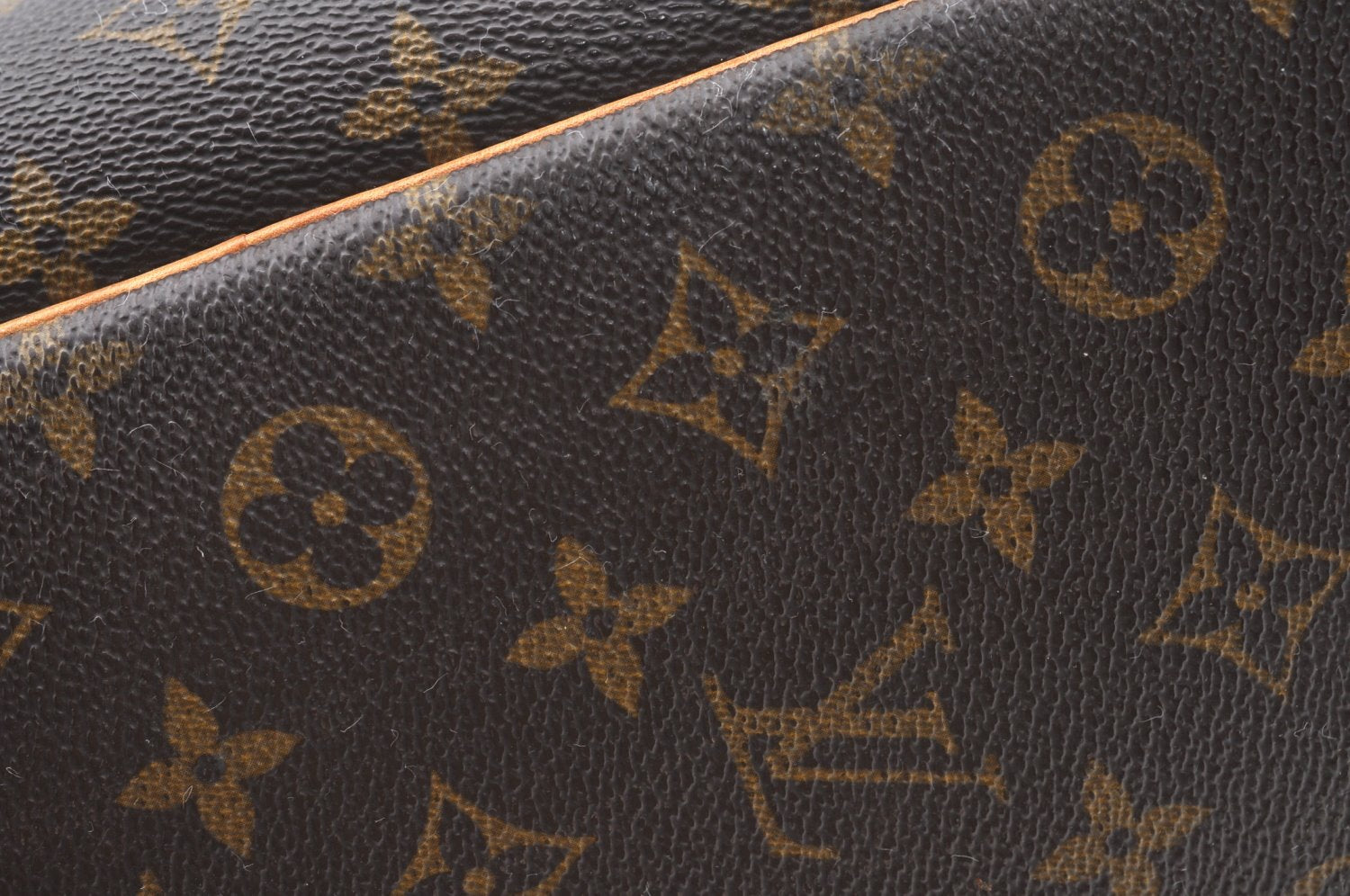 Authentic Louis Vuitton Monogram Deauville Hand Bag M47270 LV K3969