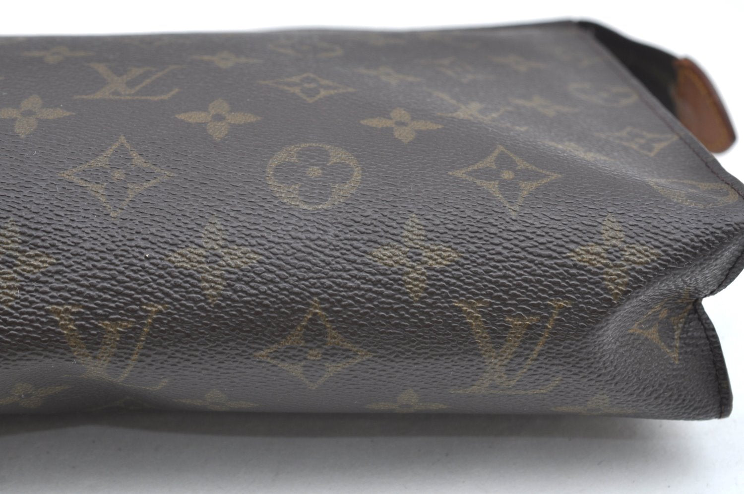 Authentic Louis Vuitton Monogram Poche Toilette 26 Cosmetics Pouch Junk K4036