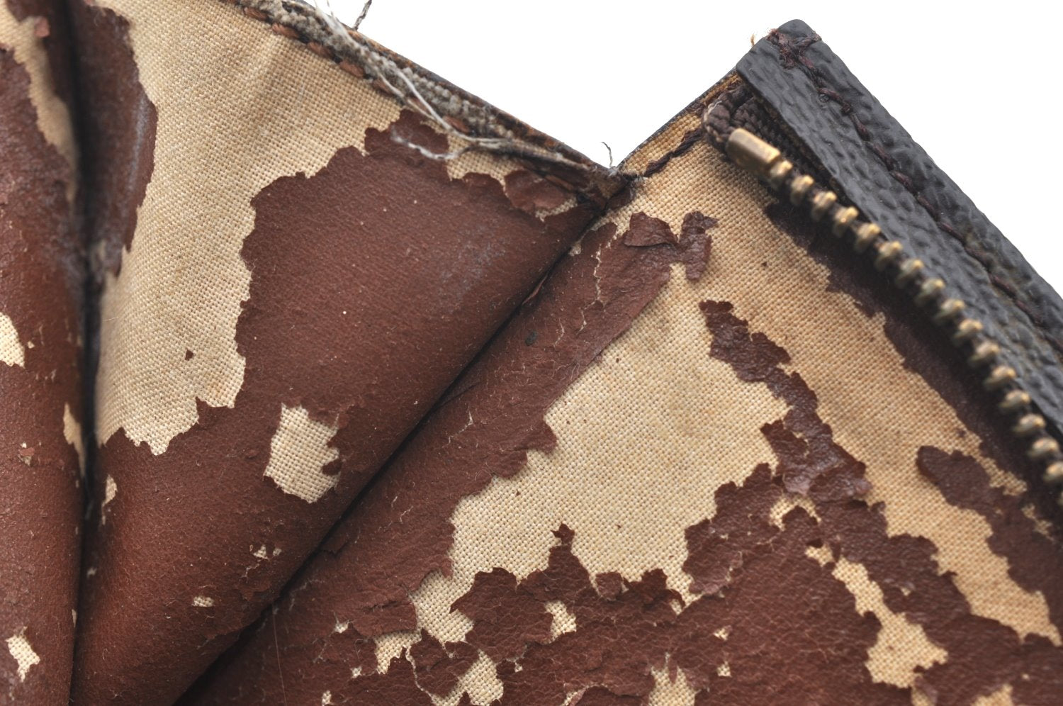 Authentic Louis Vuitton Monogram Poche Toilette 26 Cosmetics Pouch Junk K4036