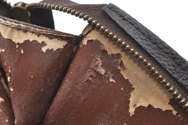 Authentic Louis Vuitton Monogram Poche Toilette 26 Cosmetics Pouch Junk K4036