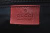 Authentic GUCCI Sherry Line GG Crystal Tote Bag PVC Leather 155524 Navy K4041