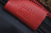 Authentic GUCCI Sherry Line GG Crystal Tote Bag PVC Leather 155524 Navy K4041