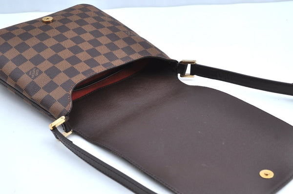 Auth Louis Vuitton Damier Musette Salsa Long Shoulder Cross Bag LV Junk K4049