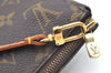 Authentic Louis Vuitton Monogram Pochette Accessoires Pouch M51980 LV K4064