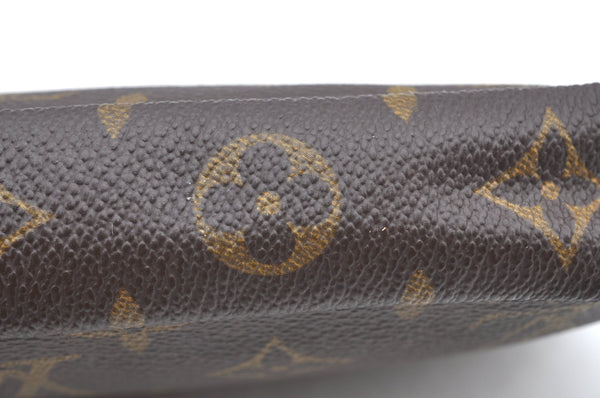 Authentic Louis Vuitton Monogram Pochette Accessoires Pouch M51980 LV K4064