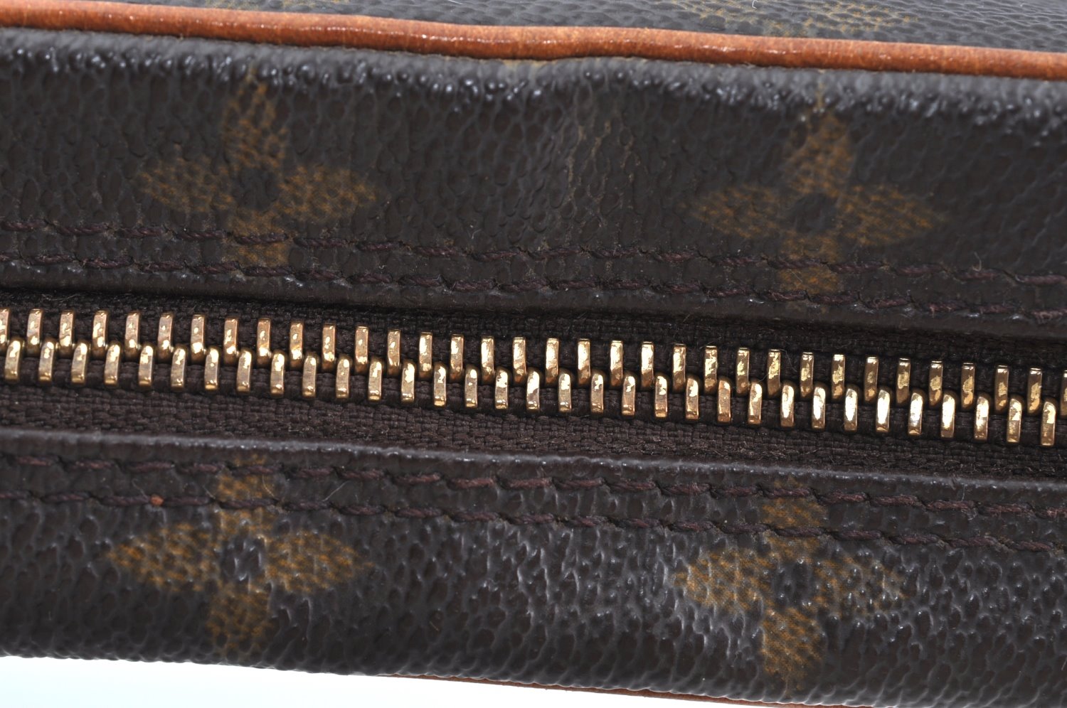 Authentic Louis Vuitton Monogram Danube Shoulder Cross Body Bag M45266 LV K4067