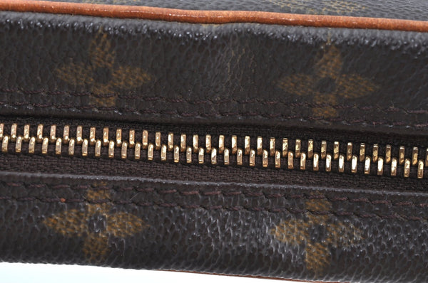 Authentic Louis Vuitton Monogram Danube Shoulder Cross Body Bag M45266 LV K4067