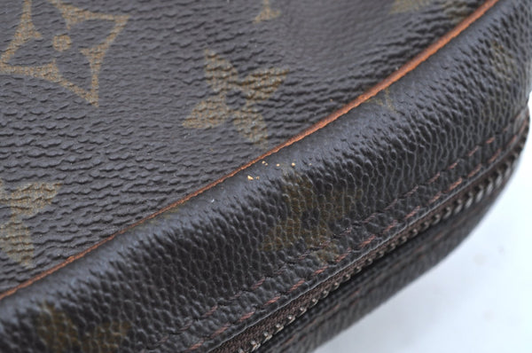 Authentic Louis Vuitton Monogram Porte Documents Voyage M40226 Briefcase K4069