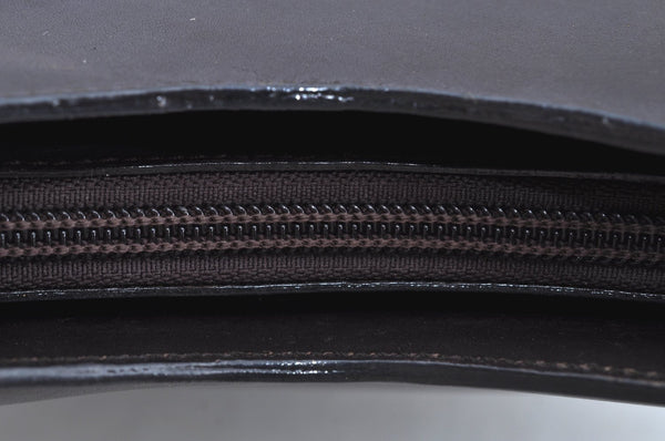 Authentic GUCCI Bamboo Shoulder Hand Bag Purse Leather 0013007 Brown K4070