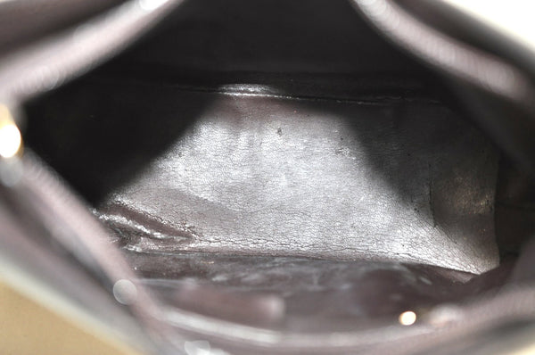 Authentic GUCCI Bamboo Shoulder Hand Bag Purse Leather 0013007 Brown K4070