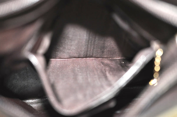 Authentic GUCCI Bamboo Shoulder Hand Bag Purse Leather 0013007 Brown K4070