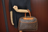 Authentic Louis Vuitton Monogram Deauville Hand Bag M47270 LV K4071