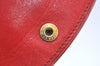 Authentic Louis Vuitton Epi Cuvette Coin Case Wallet Purse Red M63707 LV K4094